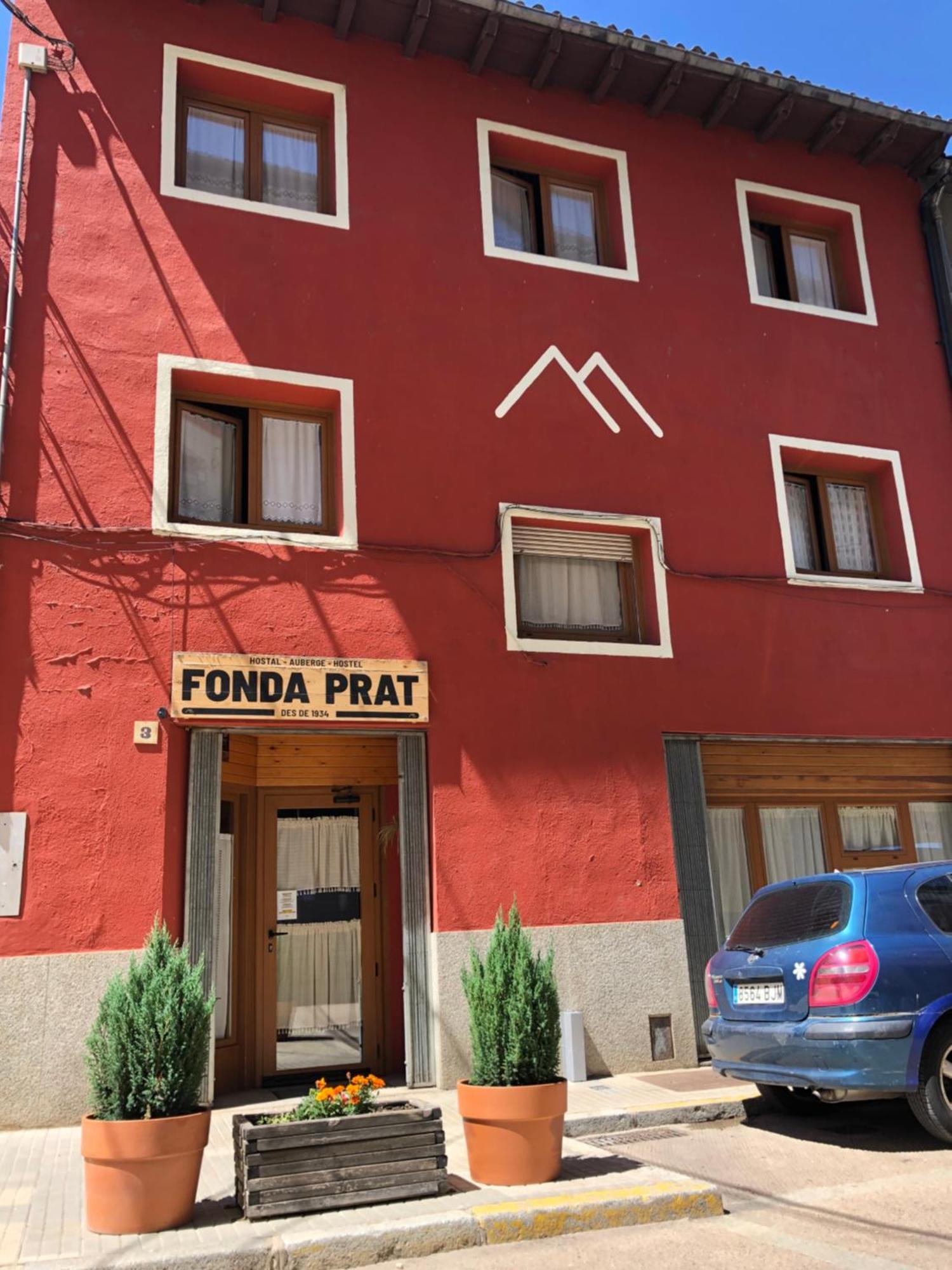 Hostal Fonda Prat Puigcerdà Exterior foto
