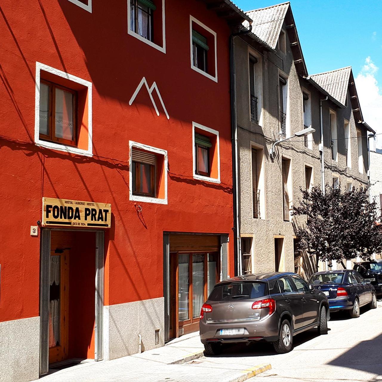 Hostal Fonda Prat Puigcerdà Exterior foto
